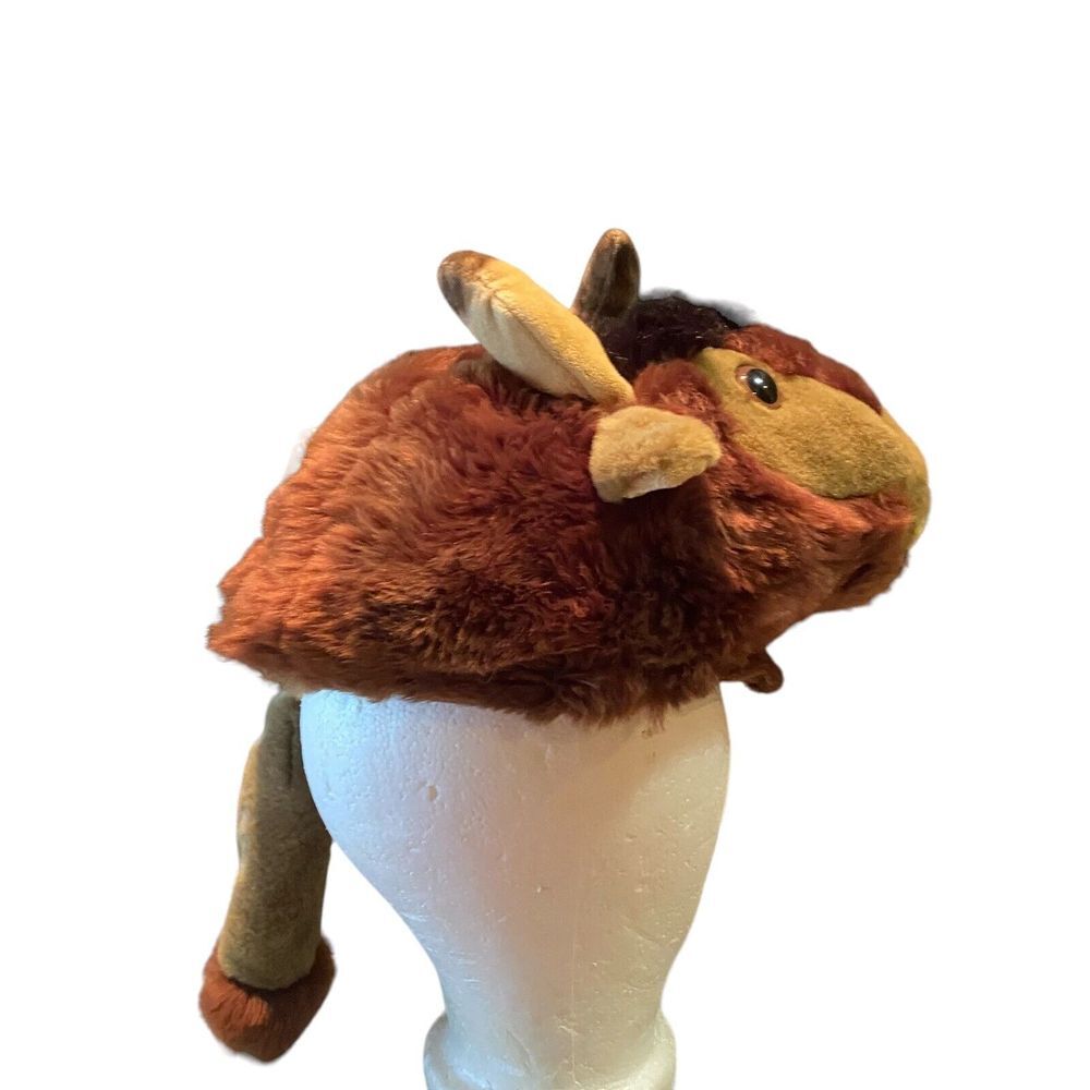 Jagg‎ Plush Oz Animal Brown Hat Adjustable Kids